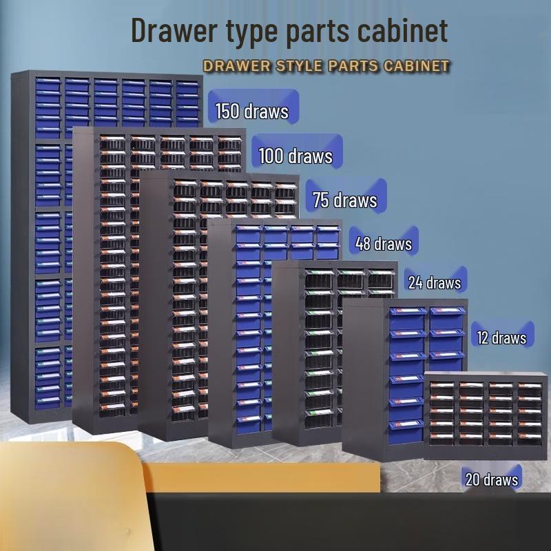 JunDingYing Reinforced 200-Drawer Parts Storage Cabinet