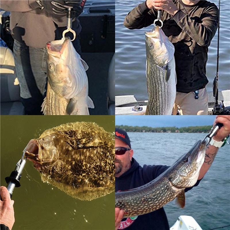 2 шт./лот, захват для рыбы, рыболовные плоскогубцы, набор зажимов, захват для губ, универсальный резак для лески для рыболовных снастей