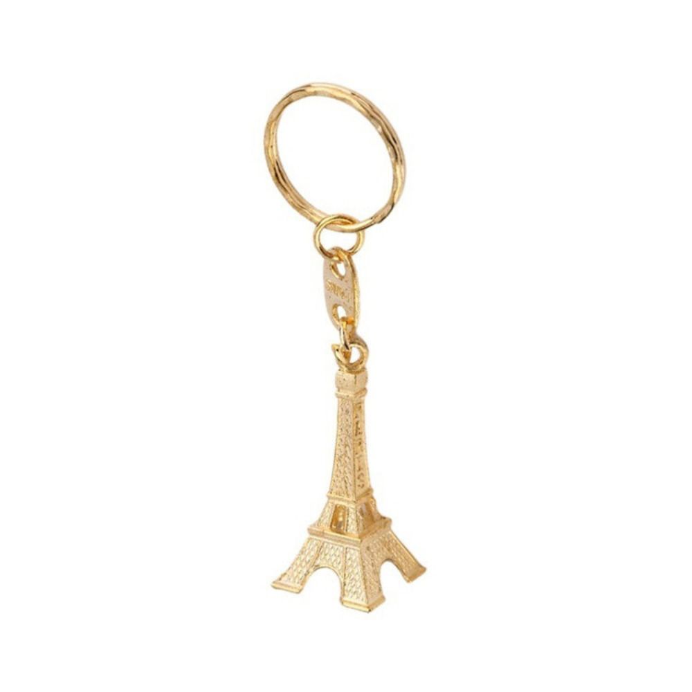 Zinc Zinc Alloy France Tower Keychain Vintage Paris Keyring Creative Eiffel Tower Bag Pendant Bag Hanging