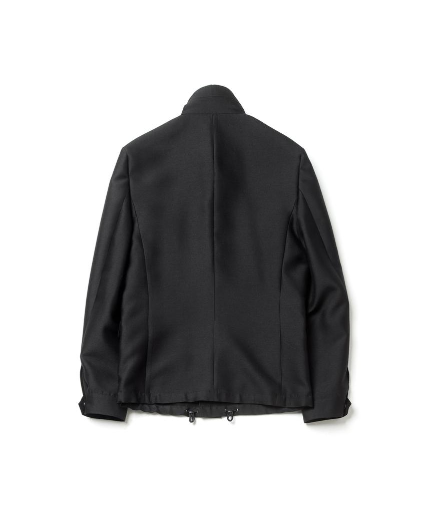 HATCHINGROOM Silent M65 Jacket Wool/Silk Black