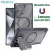 NILLKIN For Samsung Galaxy S25 Ultra Case Iceblade Prop Magnetic Case Lens Protective Only with Magnetic Suction Function