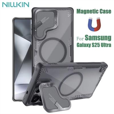 NILLKIN Для Samsung Galaxy S25 Ultra Case Iceblade Prop Magnetic Case Lens Protective Case только с функцией магнитной присоски