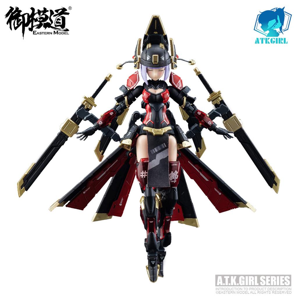 Doyusha Масштаб Omodo ATK Girl Nishikimoi JW021 Высота 16 см Пластиковая модель (Восточная модель) (Первое издание) 1/12 приблизительно. Цветовая кодировка