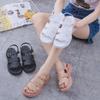 Women's Thick-Soled Roman Sandals: Non-Slip, Versatile Platform Beach Shoes for Summer.