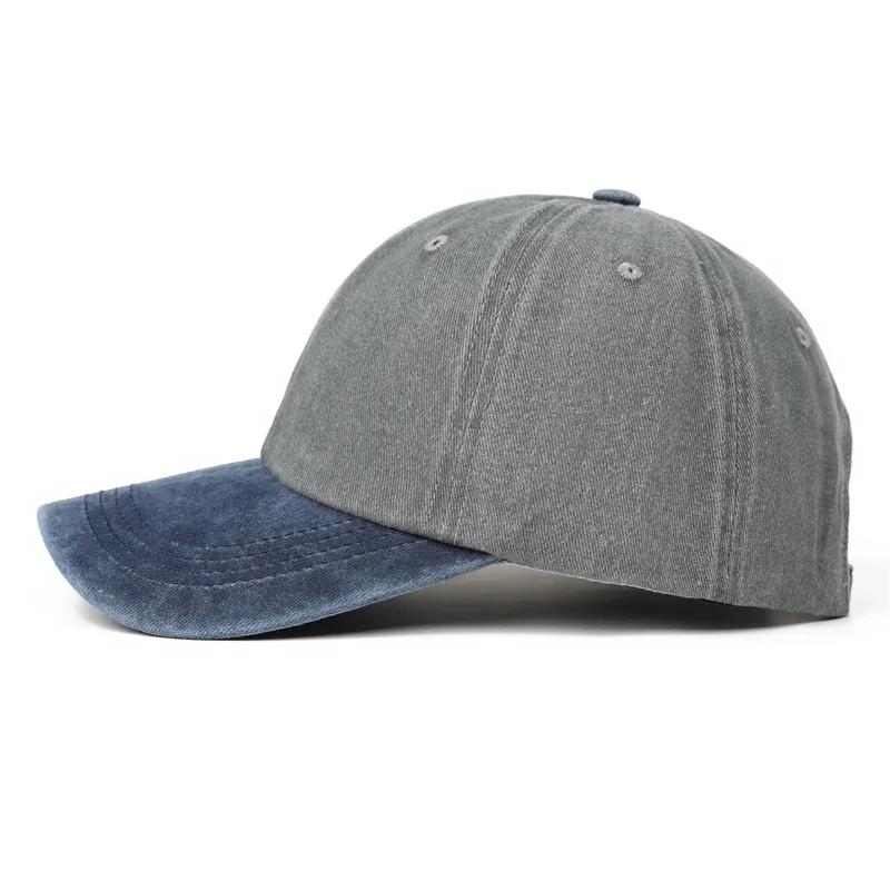 Unisex Washed Caps Vintage -matched Baseball Cap Men Women Adjustable Casual Summer Outdoor Streetwear Sports Soft Sun Hat