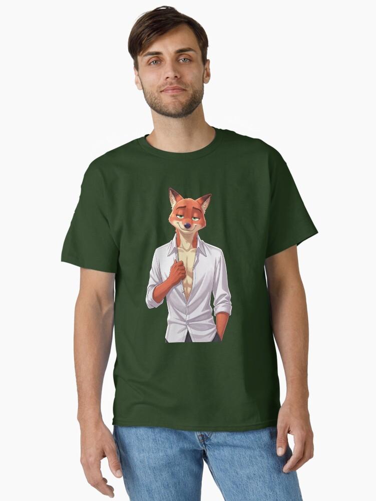 Zootopia Nick Wilde Zootopia Fox Character – Zootropolis Movie Art Classic T-Shirt