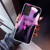 Cartoon Cool Demon Girl Phone Case For Samsung Galaxy A12 A52S A42 A32 A22 A51 A50 Note 20 Ultra 10 S10 Plus A71 A70 A31 A30 A10