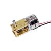 Мини 15 мм 7-типа L-типа Шаговый двигатель с понижающим редуктором DC 5V 2-фазный 4-проводной Полностью металлический редуктор Червячный шаговый двигатель DIY Робот