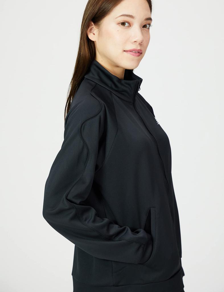 Jacket Relentless Track Jacket WJ23179 BM XL [New Balance] Women's (Black)