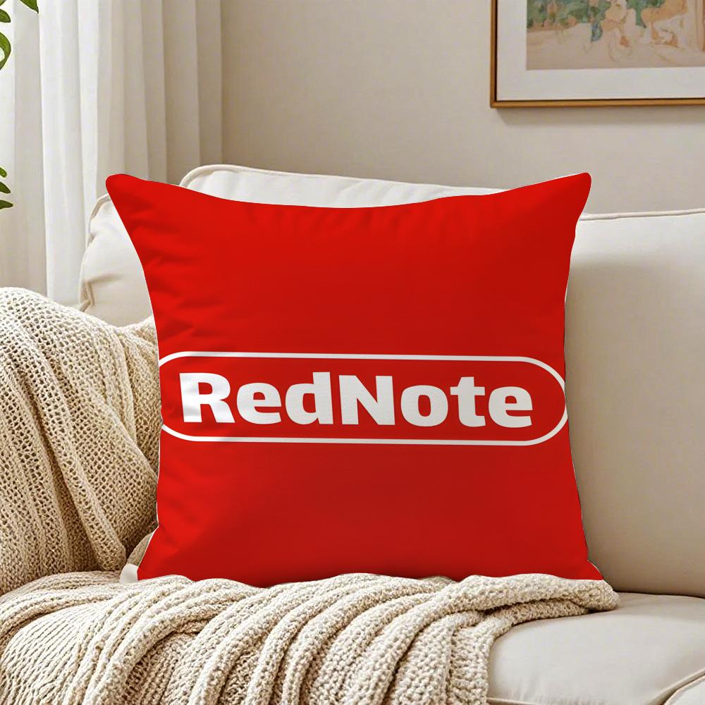 Минималистичная Премиум Иконка Логотипа R-Rednote Наволочка для Подушки Пылезащитная Декор Гостиной Дивана Подушка Комната