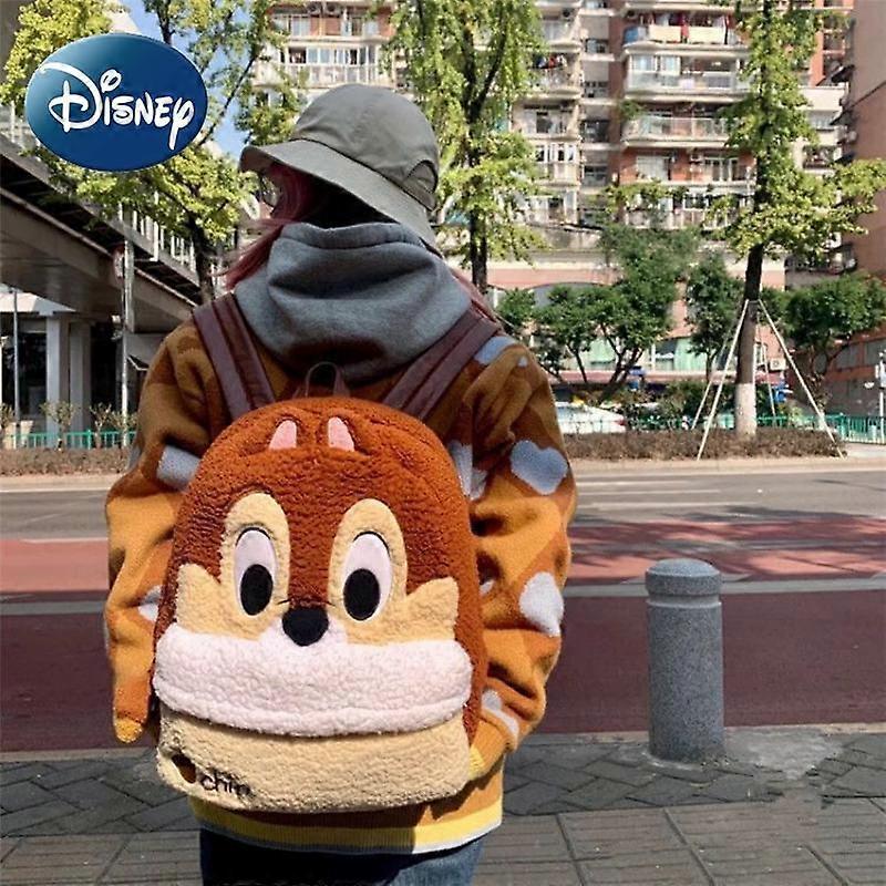Студенческий рюкзак Disney для девочки, детский школьный рюкзак каваи, рюкзаки для малышей, мультяшный Чип, дизайнерский, роскошные сумки для книг, бесплатная доставка
