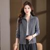 Women's 100% Pure Wool Knit Cardigan