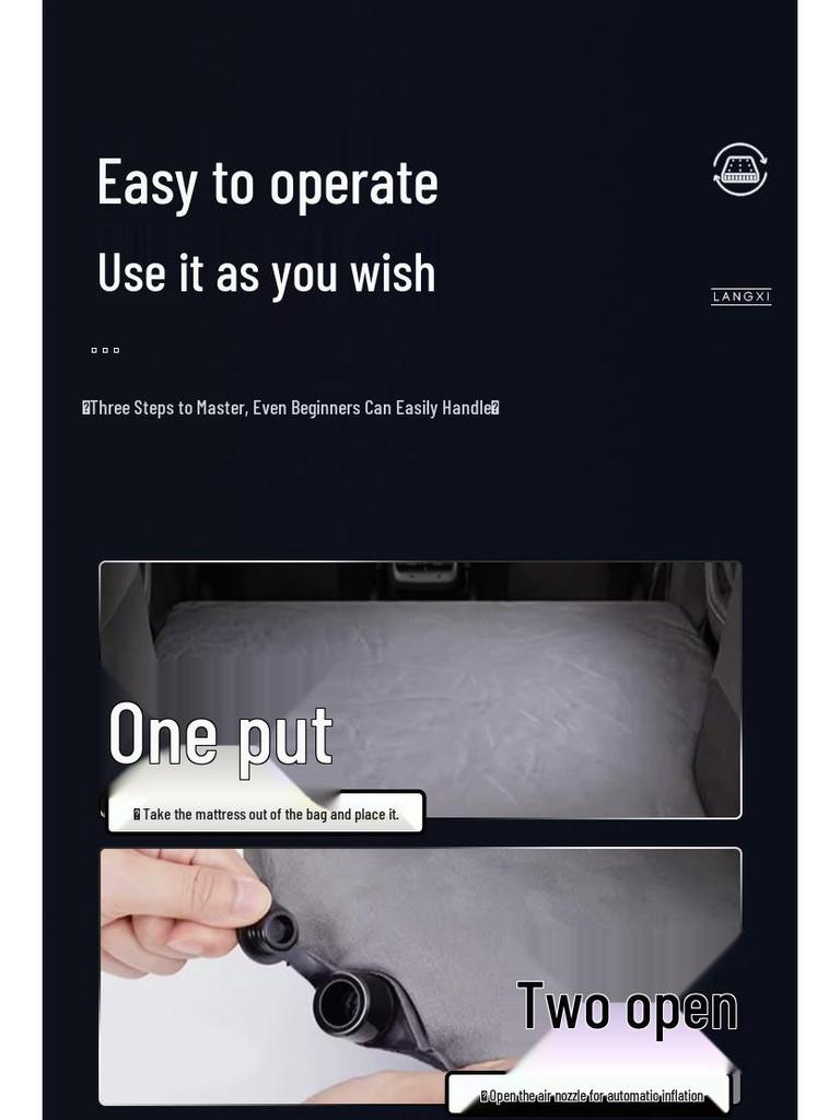 Надувной матрас-кровать для багажника автомобиля Tank 500 Hi4t SUV