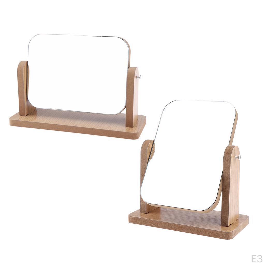 Женские многофункциональные косметические зеркала для макияжа с регулируемым углом, компактное зеркало для студентов