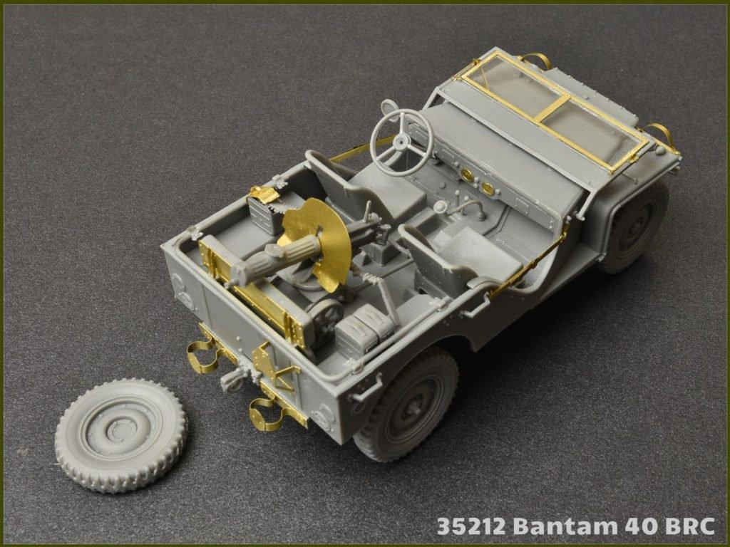 Miniart Bantam 40 BRC Plastic Model MA35212 1/35