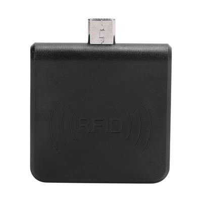 W86 Micro USB мобильный телефон считыватель карт портативный для RFID мобильный ID считыватель для Androidчерный