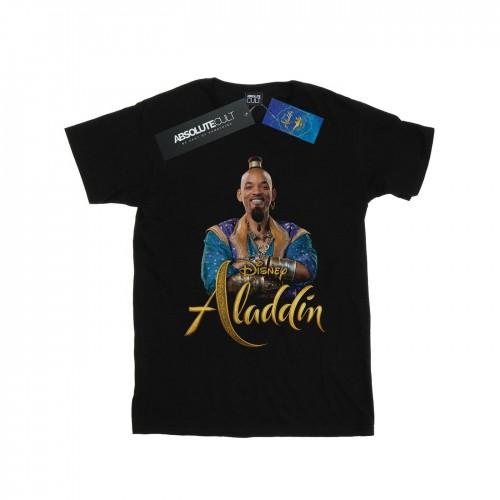 Disney Mens Aladdin Movie Genie Photo T-Shirt