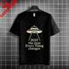 Unisex  Unisexs Funny Get In Loser Ufo Graphic Tshirt Pure Cotton Short Sleeve Fashion Humor Style Tee Casual Streetwear