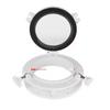 215mm Marine Boat Yacht Caravan Porthole ABS Plastic White Black Round Decorative Window Watertight Window
