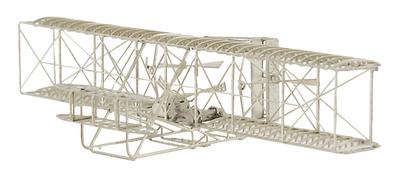 Серия Aerobase Microwing 1/160 Wright 1903 Flyer Версия из нейзильбера B101 Пластиковая модель