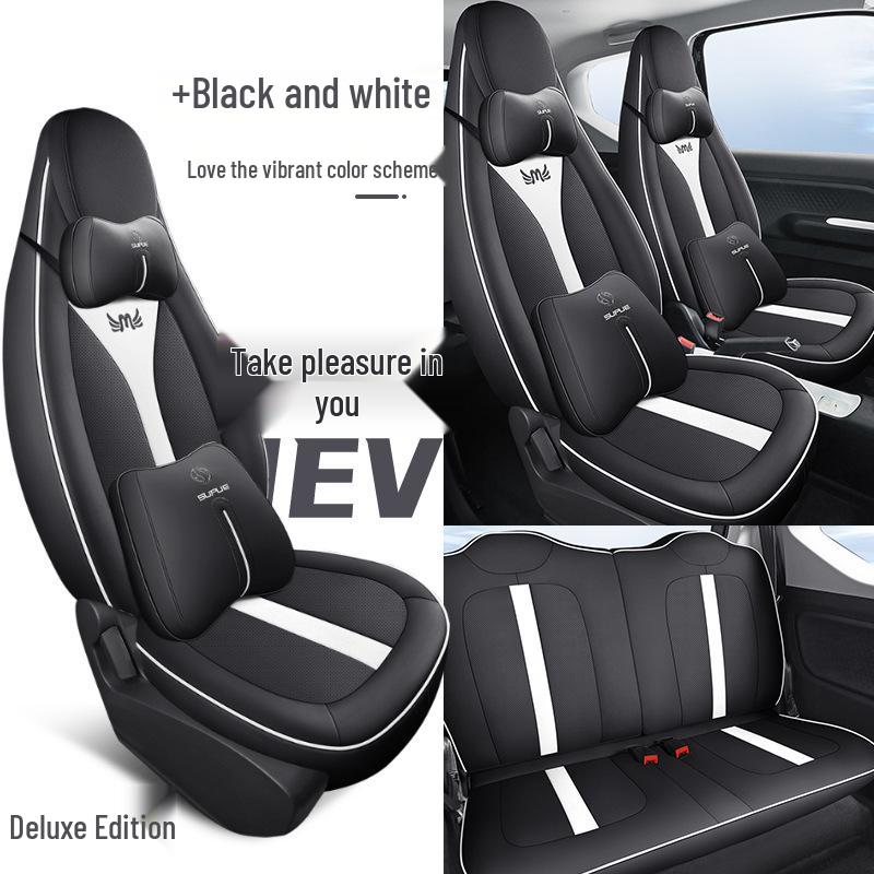 DJGY Спортивный кожаный чехол на подушку сиденья для Wuling Hongguang MINI - Подушка на все сезоны