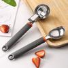 Ice Cream Scoop with Trigger Stainless Steel Ice Cream Scooper Non-Stick