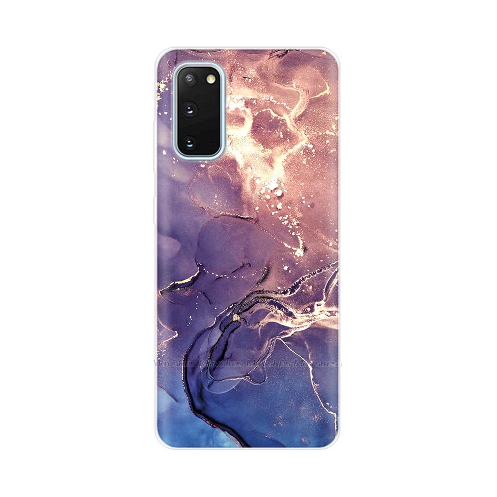 Для Samsung Galaxy S20 FE Чехол S20 Ultra Силиконовая Задняя Крышка Мягкий ТПУ Чехол для Телефона Для Samsung S20 FE Чехол S 20 Plus Чехол Бампер