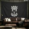 Custom Name Go Ahead Eagles Printed Tapestry – Wall Hanging for Bedrooms, Dorms, and Home Decor