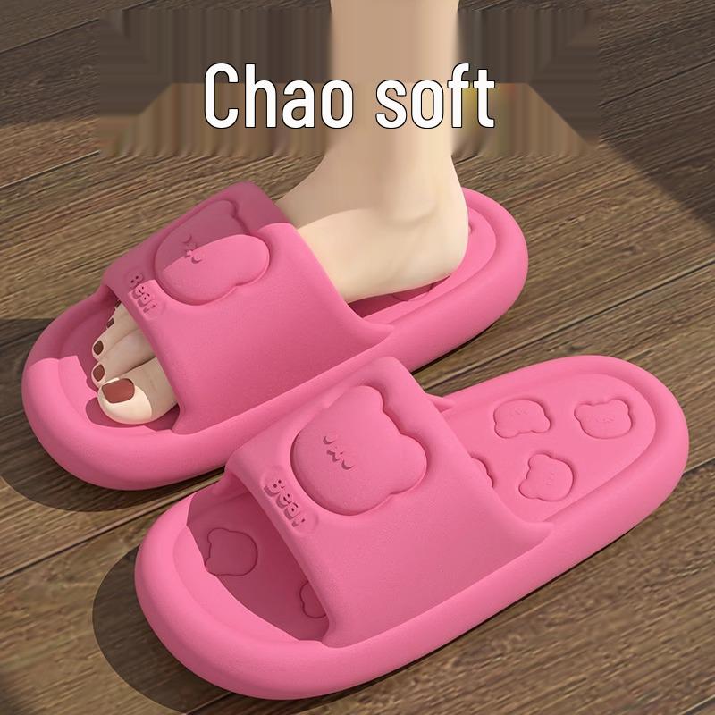 Высококачественные шлепанцы на толстой подошве: Летний пляж, Бесшумные уличные и домашние, Противоскользящие, EVA шлепанцы против запаха. Почувствуйте уникальный комфорт.