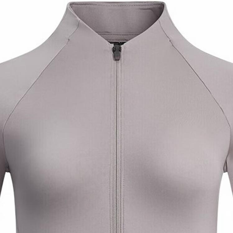 Under Armour Vanish Elite Rush Модная дышащая куртка с коротким рукавом и воротником-стойкой, приталенного кроя, женская куртка, рассветно-серая, розовая 1389873-009