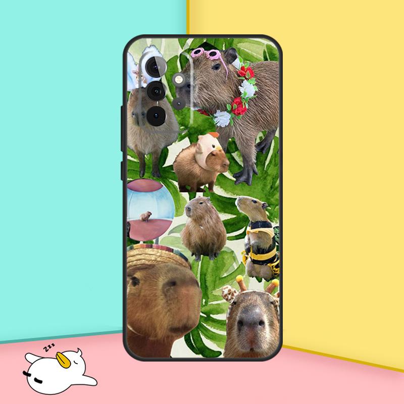 Funny Capybara Cover For Samsung Galaxy A53 A33 A13 A12 A32 A52 A14 A34 A54 A15 A25 A35 A55 A71 A51 Case