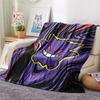 Dark Ghastly  Print Flannel Blanket, High quality Comfortable for All Seasons, Home Decor, Warmth and Comfort