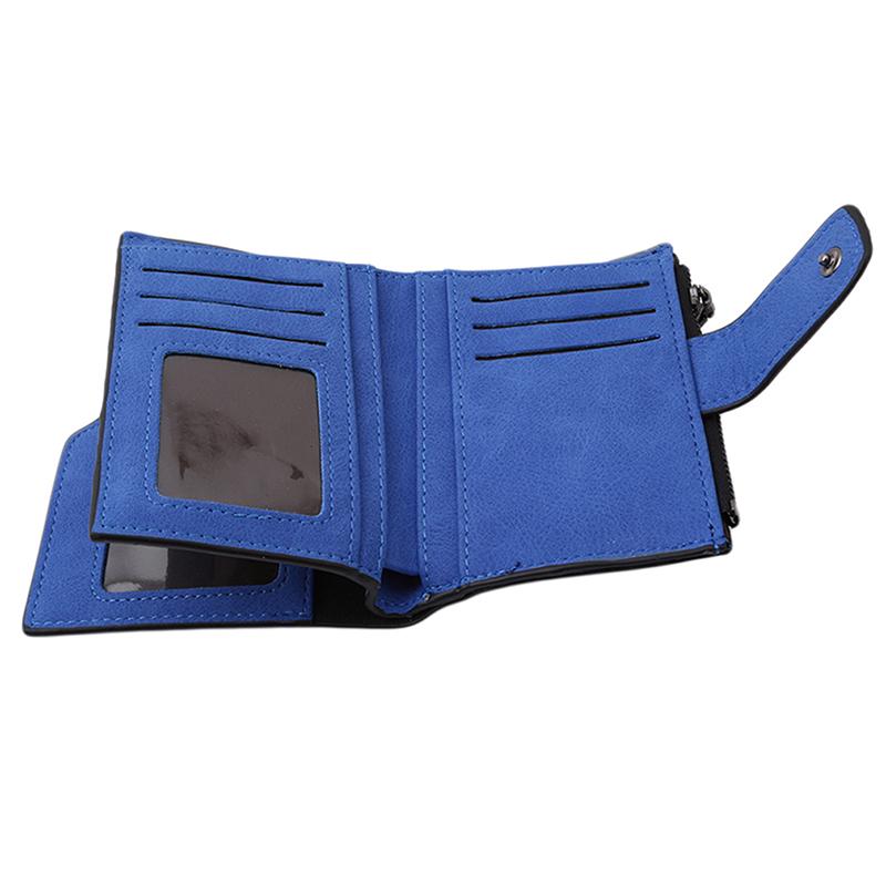 Women Useful Clutch Wallet Short Hasp Mini Money Bag Purse Card Holder