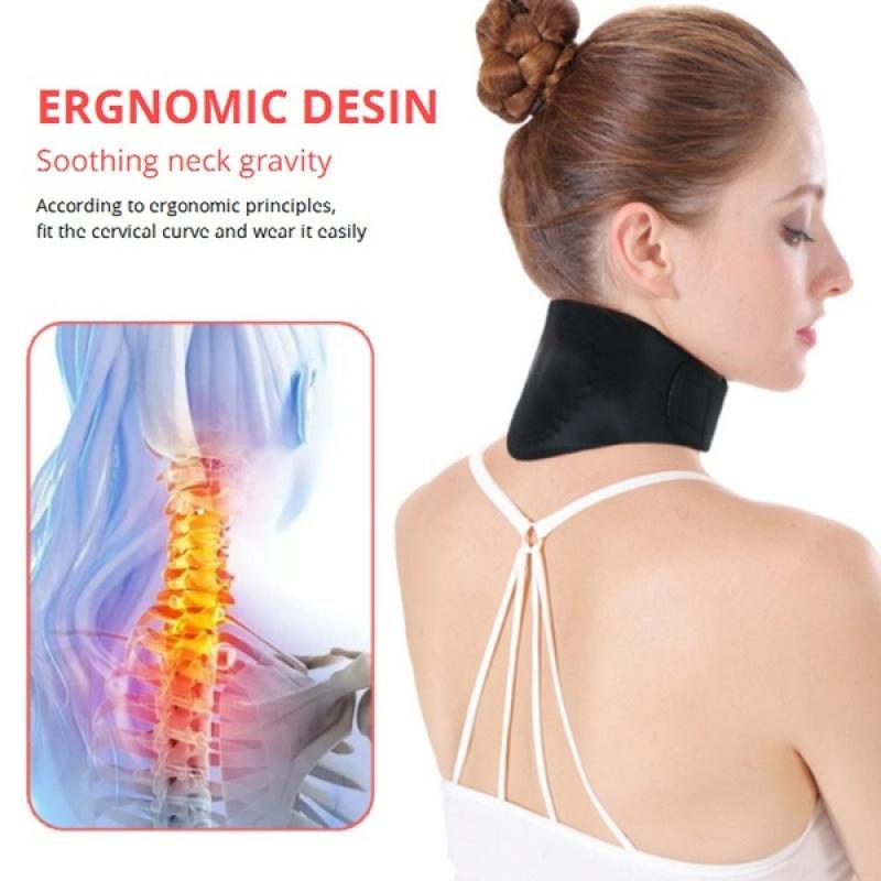 Самонагревающийся турмалиновый набор для магнитотерапии шеи для снятия усталости и боли