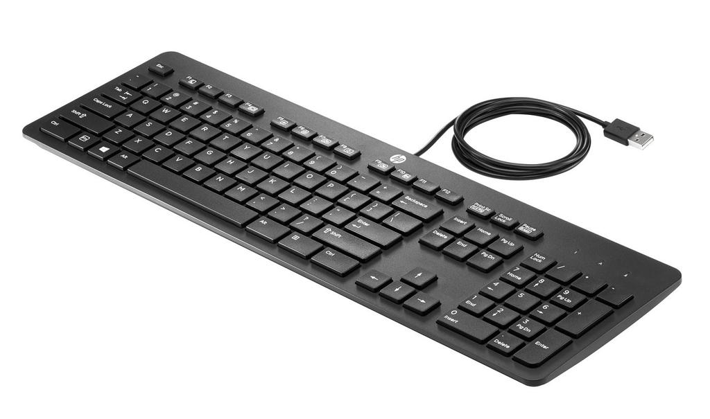 HP USB Business Slim Клавиатура Fr, N3R87At#Abf