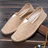 Fashion Men Shoes Summer Espadrilles Men Canvas Sneakers New Breathable Fisherman Shoes Men Slip On Loafers Large Size 45 Sneakers