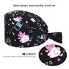 Female Male Nurse Cap Woman Nursing Accessories Scrub Hat Surgery Cap Dentist Animal Lab Cap Scrub Cap