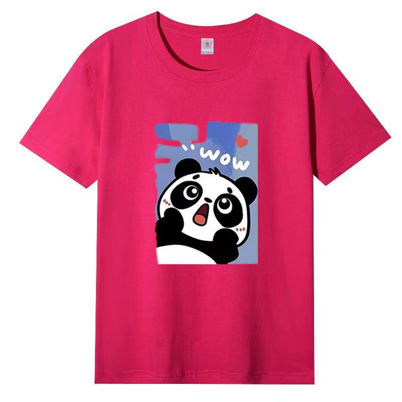 Женская летняя популярная футболка с короткими рукавами из хлопка, дышащая, свободная футболка с принтом, повседневная