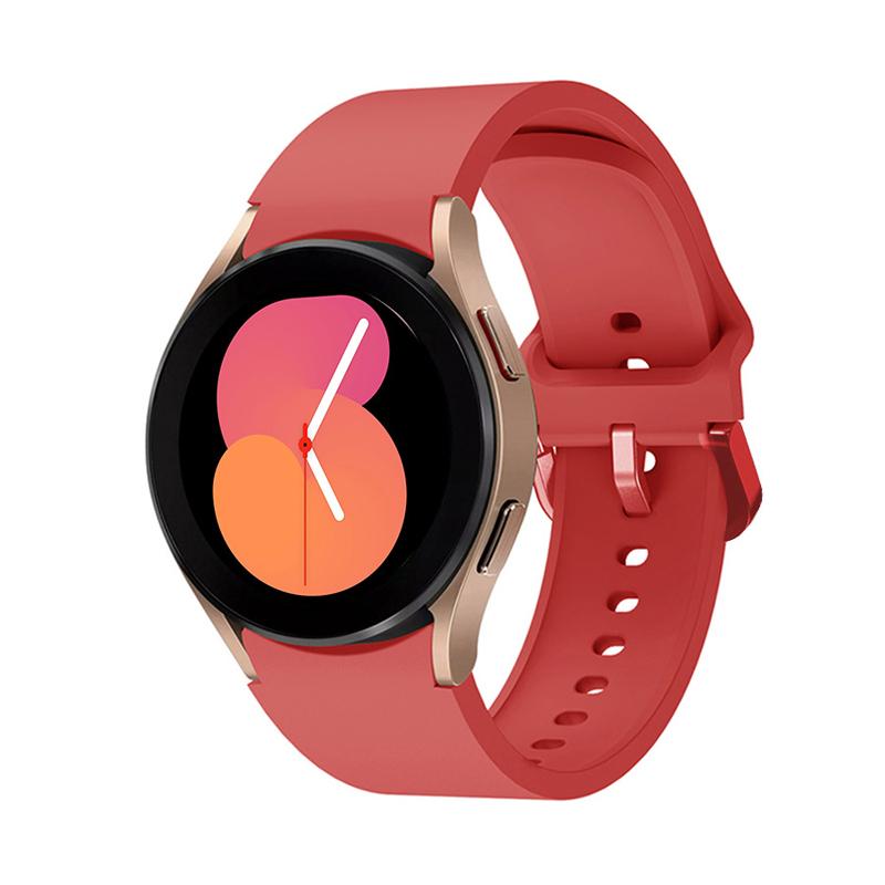 Ремешок для Samsung Galaxy Watch 6, 5, 4, 44 мм, 40 мм/4, классический браслет 46 мм, 42 мм, силиконовый браслет 20 мм, браслет Galaxy Watch 5 pro, 45 мм