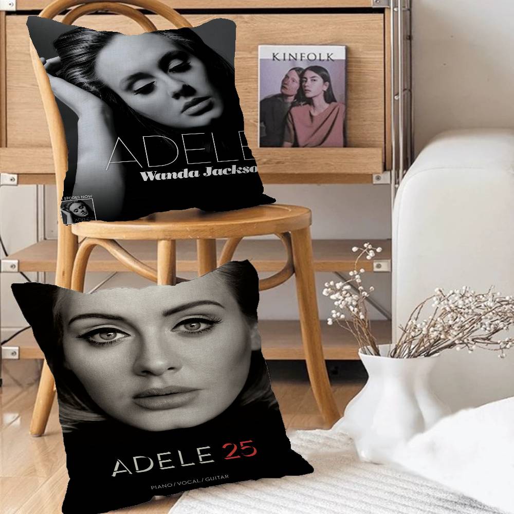 Hot Classic Singer A-Adele Maple Design Cushion Cover Happy Autumn Harvest Decor Holiday Decorati Pillow Cover