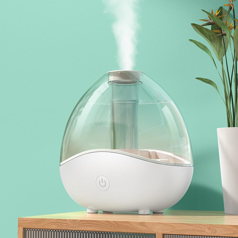 Ультразвуковой увлажнитель воздуха, бесшумные диффузоры эфирных масел с многоцветным световым туманом, 2-х скоростные увлажнители для спальни, офиса