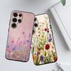 Красивый Цветочный Чехол для Телефона Samsung Galaxy S 24,25,23,22,21,20 Plus Ultra 5G Lite Ударопрочный Чехол
