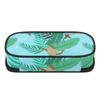 Pen Case Practical Durable 300D Polyester Smooth Zipper with Mesh Pocket Removable Divider and Pen Slots for Teens and Students