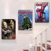 Vinland Saga Аниме Манга Плакат HD Искусство Наклейка Стена Водонепроницаемый Дом Гостиная Спальня Бар Эстетическое Украшение