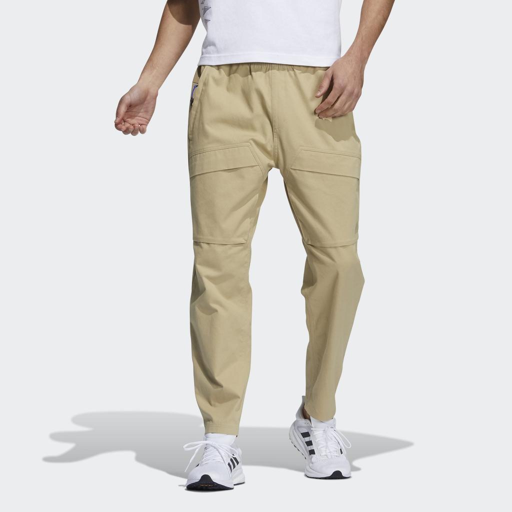 Adidas Casual Pants Men's Khaki H39253