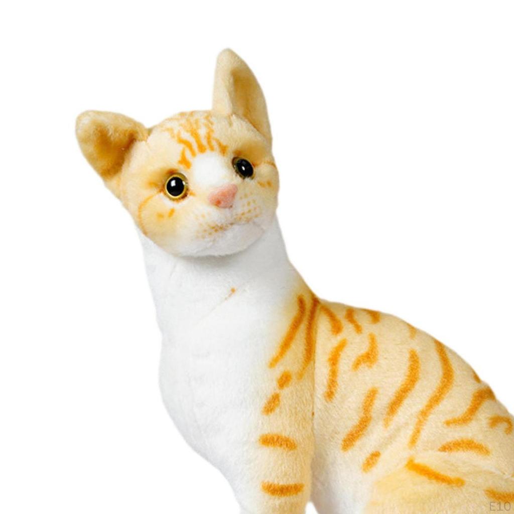 Мультяшная плюшевая кукла-кошка с длинными хвостами для мальчиков и девочек