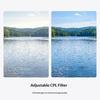 Telesin Camera Filter Kit HD Imaging Dust Proof Optical Lens Set for  Pocket 4 Pro Outdoor Adventure Shooting