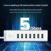 Ugreen USB 3.0 7-портовый концентратор с питанием