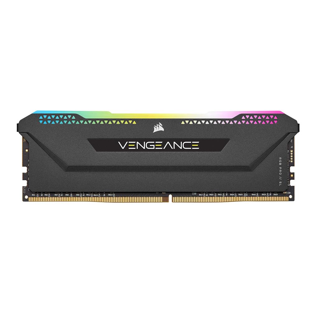 Corsair Vengeance RGB PRO SL 16GB DDR4 4000MHz C18 Optimized for AMD Ryzen Desktop Memory Ultra Bright RGB Custom Performance Tight Response Intel XMP