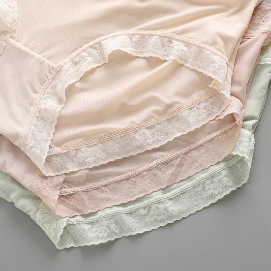 Ladies Panties Solid Color Thin Breathable Soft Sexy Panty Underwear Elastic Mid-Waist Seamless Briefs Underpants Women